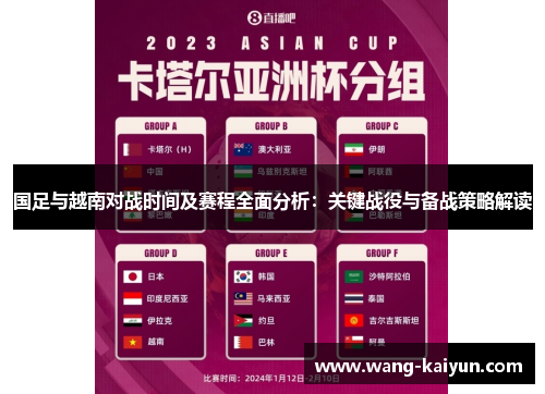 国足与越南对战时间及赛程全面分析：关键战役与备战策略解读